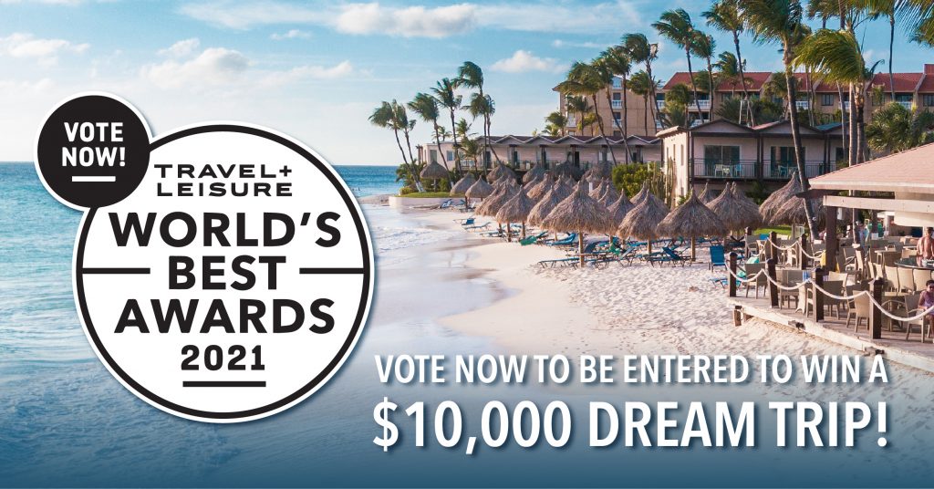 Travel + Leisure World's Best Awards 2021