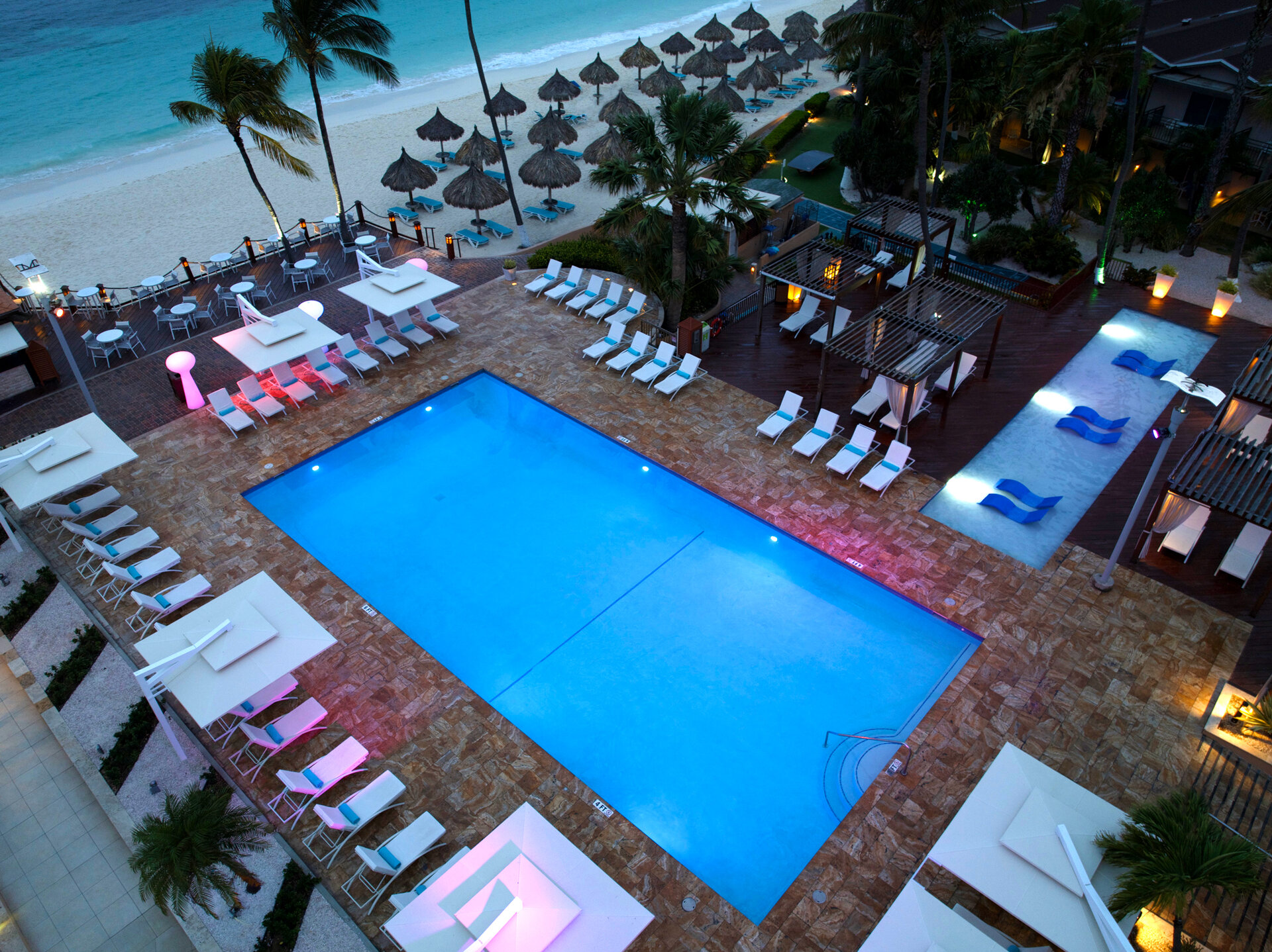 Divi Beach And Pool View