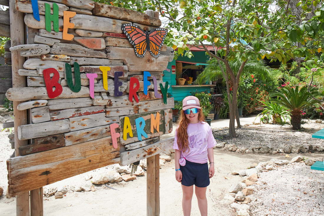 Butterfly Farm Aruba Entrance