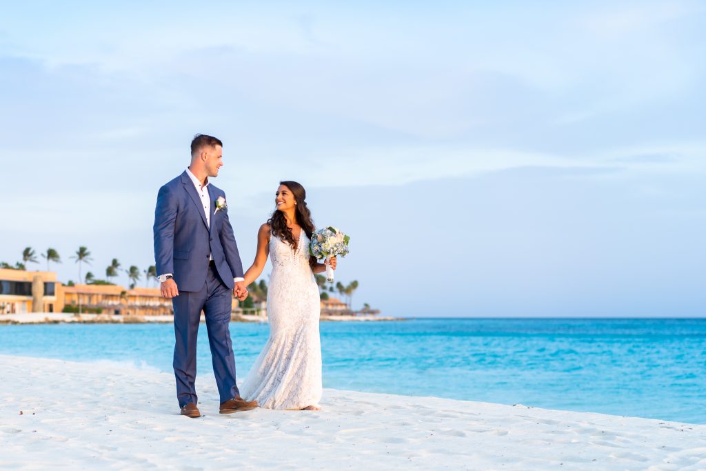 Wedding Couple at Divi Aruba